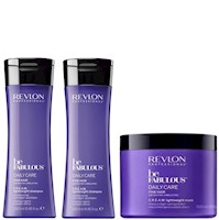 Duo Shampoo 250ml + Mascarilla 500ml Para Cabello Fino Be Fabulous Revlon